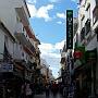 ruelle commerciale derrière la Paseo Maritimo